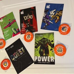 Loot Crate Magazine and Pins January through May 2016